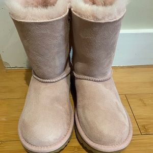 UGG kids Bailey bow II pink crystal